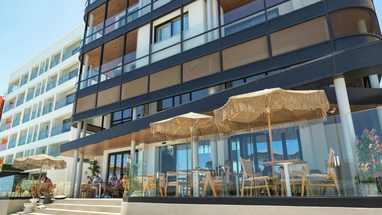 LIV Collection Exterior Cafe Area